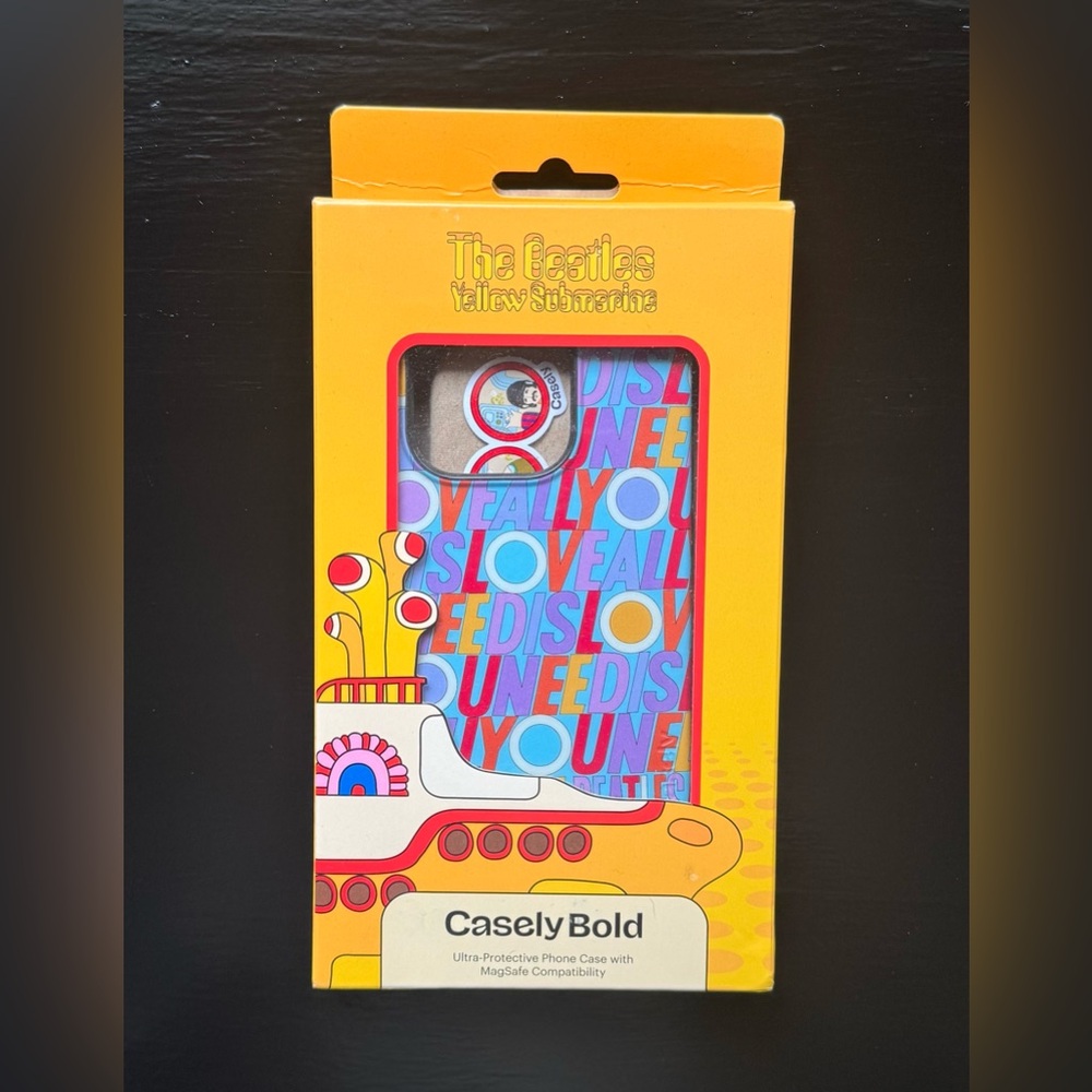 Casely - The Beatles “All You Need is Love” Phone Case w Sticker